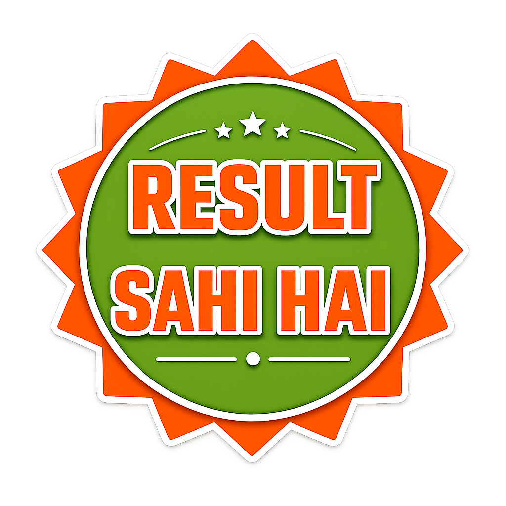 Result Sahi Hai Logo